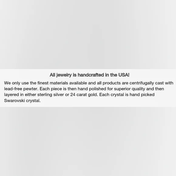 Sea Star earrings with blue Swarovski crystal. Made in the USA - Picture 4 of 6